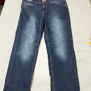 Vintage Skinny Jeans - Dark Blue